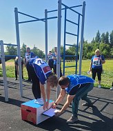 Сила, скорость и воля: трудовые коллективы Александрово-Гайского района вышли на старт ГТО