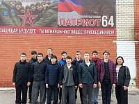 Студенты Александрово-Гайского лицея прошли военно-учебные сборы