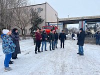 В Александров Гае прошла тренировка по подготовке к паводку