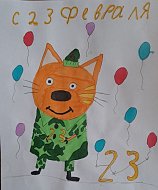 «Открытка Герою»: юные александровогайцы рисуют поздравления для участников СВО