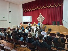 В селе Камышки прошло веселое мероприятие «Шумовой оркестр»