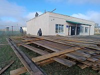 В Приузенском устраняют последствия ураганного ветра 