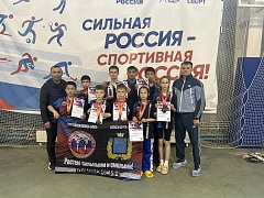 Юные кикбоксеры из Александрово Гая получили первые  спортивные разряды