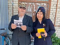 Полицейские Александров Гая предупредили пенсионеров о мошенниках