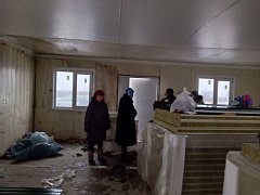 В Варфоломеевке приступили к строительству модульного ФАПа