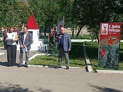 В Новоалександровке состоялось торжество, посвященное Дню Победы