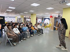 В Александрово - Гайской  библиотеке состоялась экскурсия в сказку