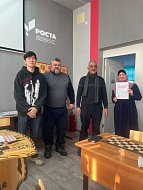 Школьники Александров Гая взяли верх над ветеранами шахматного спорта