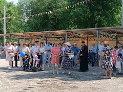 Александровогайцы отмечают День России