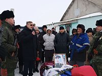 В Варфоломеевке простились с Героем Арманом Калиевым 