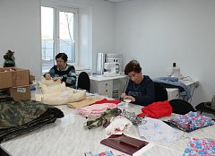 Волонтеры Александрово-Гайского района продолжают помогать военнослужащим