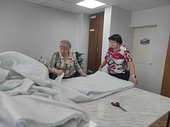 В Александров Гае продолжает работу швейная мастерская «Шьем для СВОих»