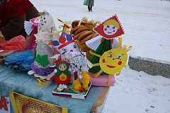 Широко и весело отметили Масленицу в Александров Гае