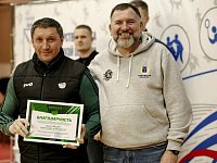 Признание заслуг Алексея Маслякова в развитии баскетбола