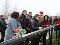 Школа Александров Гая увековечила память своего выпускника Алексея Наватова