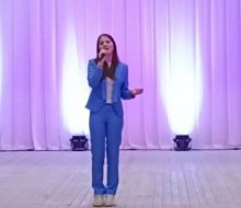 Вокалистка из Александрова Гая — лауреат I степени на конкурсе «Юные дарования» в Камышине