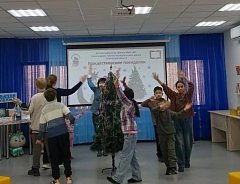 Рождественские посиделки в детской библиотеке Александров Гая