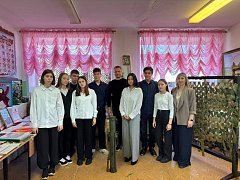 В музейной комнате Александровогайской школы появился новый экспонат! 