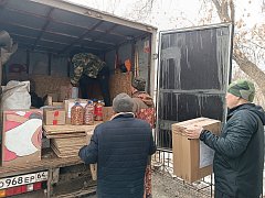 Александровогайцы продолжают оказывать помощь бойцам СВО