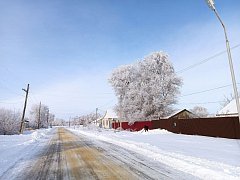 Зимняя красота Александрово-Гайского района вдохновляет на активный отдых и добрые дела