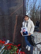 Имена алгайских героев увековечили на мемориале Парка Победы