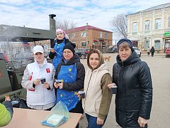 Александровогайцы отпраздновали приход весны