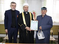Александров Гай с рабочим визитом посетил муфтий Расим-хазрат