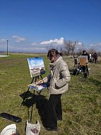 В Парке покорителей космоса развернулся первый «Космический пленэр»